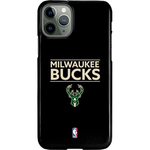NBA Milwaukee Bucks Standard - Black iPhone 11 Pro Lite Case