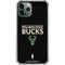 NBA Milwaukee Bucks Standard - Black iPhone 11 Pro Max Clear Case