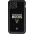 NBA Milwaukee Bucks Standard - Black iPhone 11 Pro Waterproof Case