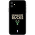 NBA Milwaukee Bucks Standard - Black iPhone 11 Skin