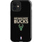 NBA Milwaukee Bucks Standard - Black iPhone 12 Impact Case