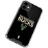 NBA Milwaukee Bucks Standard - Black iPhone 12 Mini Clear Case