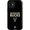 NBA Milwaukee Bucks Standard - Black iPhone 12 Mini Impact Case