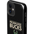 NBA Milwaukee Bucks Standard - Black iPhone 12 Mini Impact Case