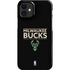 NBA Milwaukee Bucks Standard - Black iPhone 12 Mini Lite Case