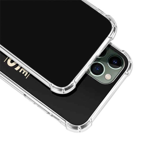NBA Milwaukee Bucks Standard - Black iPhone 12 Pro Clear Case