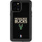 NBA Milwaukee Bucks Standard - Black iPhone 12 Pro Max Waterproof Case