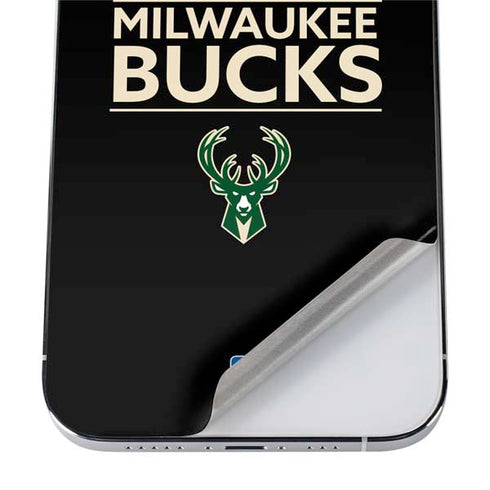 NBA Milwaukee Bucks Standard - Black iPhone 12 Pro Skin