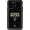 NBA Milwaukee Bucks Standard - Black iPhone 12 Pro Waterproof Case