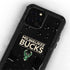 NBA Milwaukee Bucks Standard - Black iPhone 12 Pro Waterproof Case