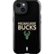 NBA Milwaukee Bucks Standard - Black iPhone 14 Plus Impact Case