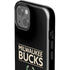 NBA Milwaukee Bucks Standard - Black iPhone 15 Plus Impact Case