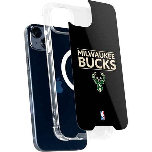 NBA Milwaukee Bucks Standard - Black iPhone 15 Plus MagSafe Case