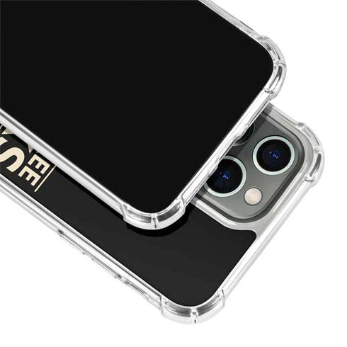 NBA Milwaukee Bucks Standard - Black iPhone 15 Pro Clear Case