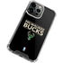 NBA Milwaukee Bucks Standard - Black iPhone 14 Pro Clear Case