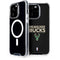 NBA Milwaukee Bucks Standard - Black iPhone 15 Pro MagSafe Case
