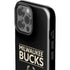 NBA Milwaukee Bucks Standard - Black iPhone 15 Pro Max Impact Case