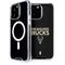 NBA Milwaukee Bucks Standard - Black iPhone 15 Pro Max MagSafe Case
