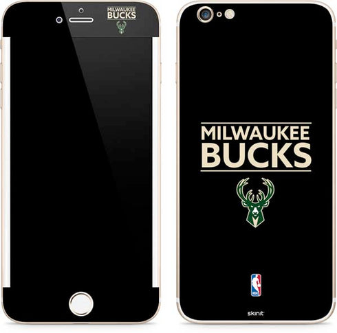 NBA Milwaukee Bucks Standard - Black iPhone 6/6s Plus Skin