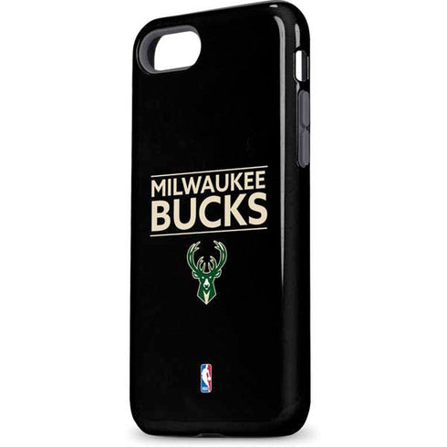 NBA Milwaukee Bucks Standard - Black iPhone 7 Pro Case