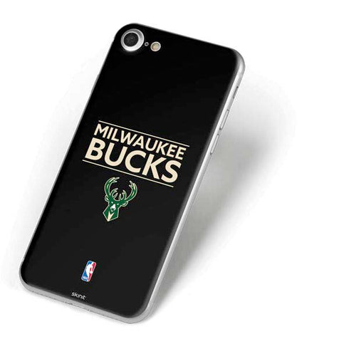 NBA Milwaukee Bucks Standard - Black iPhone 7 Skin