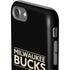 NBA Milwaukee Bucks Standard - Black iPhone SE (2nd & 3rd Gen) Pro Case