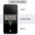 NBA Milwaukee Bucks Standard - Black iPhone SE (2nd & 3rd Gen) Skin