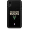 NBA Milwaukee Bucks Standard - Black iPhone XR Waterproof Case