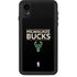 NBA Milwaukee Bucks Standard - Black iPhone XR Waterproof Case