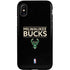 NBA Milwaukee Bucks Standard - Black iPhone XS Pro Case