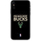 NBA Milwaukee Bucks Standard - Black iPhone XS Skin