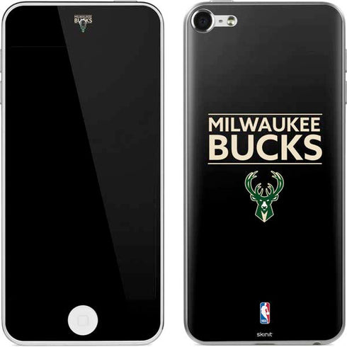 NBA Milwaukee Bucks Standard - Black Apple iPod Skin
