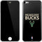 NBA Milwaukee Bucks Standard - Black Apple iPod Skin
