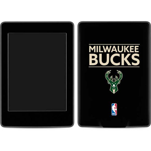 NBA Milwaukee Bucks Standard - Black Amazon Kindle Skin