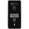 NBA Milwaukee Bucks Standard - Black LG K51/Q51 Clear Case