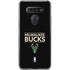 NBA Milwaukee Bucks Standard - Black LG K51/Q51 Clear Case