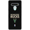 NBA Milwaukee Bucks Standard - Black LG Stylo 6 Clear Case