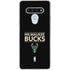 NBA Milwaukee Bucks Standard - Black LG Stylo 6 Clear Case