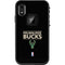NBA Milwaukee Bucks Standard - Black LifeProof Fre iPhone Skin