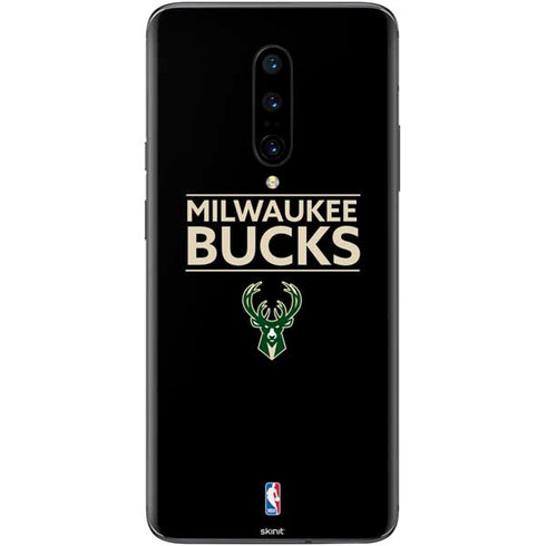 NBA Milwaukee Bucks Standard - Black OnePlus 7 Pro Skin