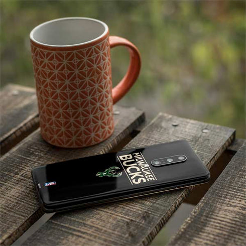 NBA Milwaukee Bucks Standard - Black OnePlus 7 Pro Skin