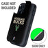 NBA Milwaukee Bucks Standard - Black Otterbox Defender iPhone Skin