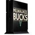 NBA Milwaukee Bucks Standard - Black PS4 Console Skin