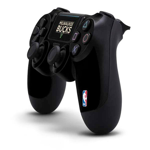 NBA Milwaukee Bucks Standard - Black PS4 Pro/Slim Controller Skin