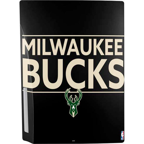 NBA Milwaukee Bucks Standard - Black PS5 Bundle Skin