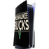 NBA Milwaukee Bucks Standard - Black PS5 Console Skin