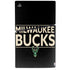 NBA Milwaukee Bucks Standard - Black PS5 Slim Digital Edition Console Skin