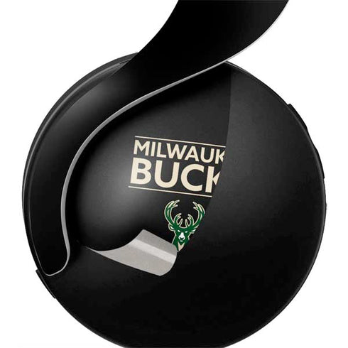 NBA Milwaukee Bucks Standard - Black PULSE 3D Wireless Headset for PS5 Skin