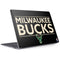 NBA Milwaukee Bucks Standard - Black Surface Laptop 2 Skin