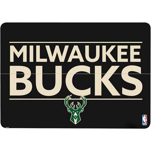 NBA Milwaukee Bucks Standard - Black Surface Laptop Studio Skin